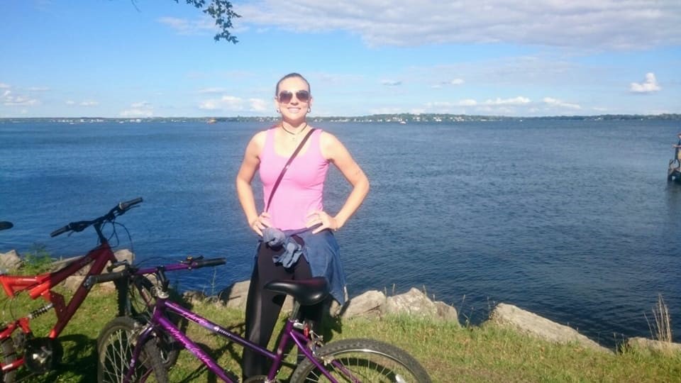 Passeio de bicicleta às margens do Lago Mendota