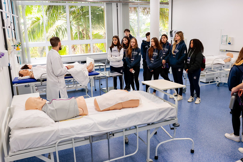 Visita aos laboratórios