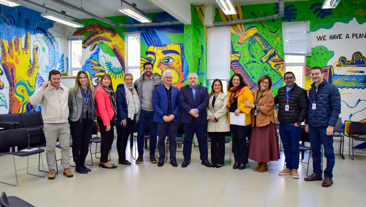 Unisinos recebe visita da Univassouras para fortalecer parcerias em pesquisa e pós-graduação