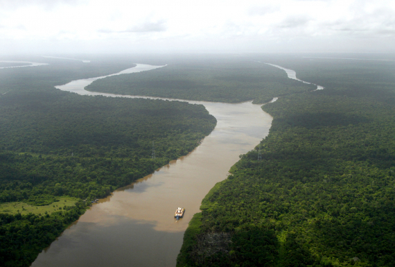 Amazônia debaixo d’água 