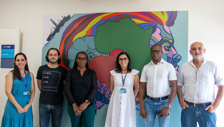 Representantes do Ministério de Minas e Energia da Namíbia visitam o itt Oceaneon 