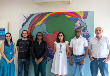 Representantes do Ministério de Minas e Energia da Namíbia visitam o itt Oceaneon 