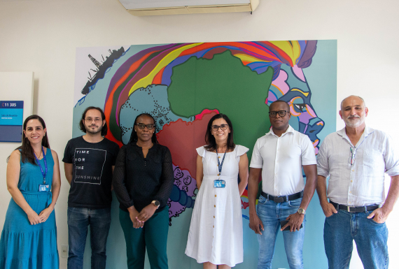 Representantes do Ministério de Minas e Energia da Namíbia visitam o itt Oceaneon 
