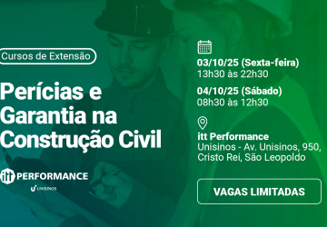 Curso de Extensão | Perícias e Garantia na Construção Civil