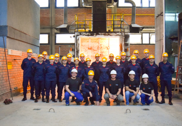 Cadetes do Corpo de Bombeiros do RS visitam o laboratório de Segurança Contra Incêndio do itt Performance