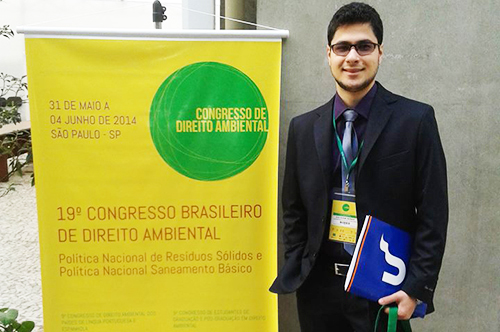 Estudante conquista primeiro lugar em premiação sobre Direito Ambiental