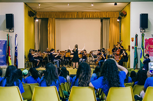 Concerto do Vida com Arte aproxima crianças da música clássica
