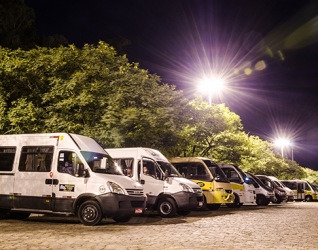 Porta a porta é opção de transporte para estudantes