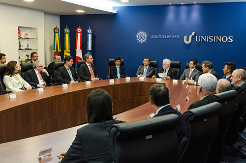 Embaixador da Coreia do Sul visita Unisinos