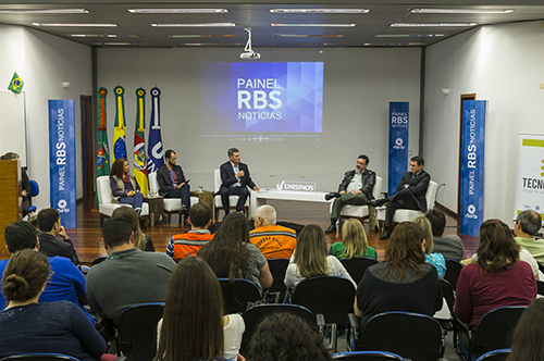 Painel RBS Notícias discute as cheias e suas consequências na Unisinos