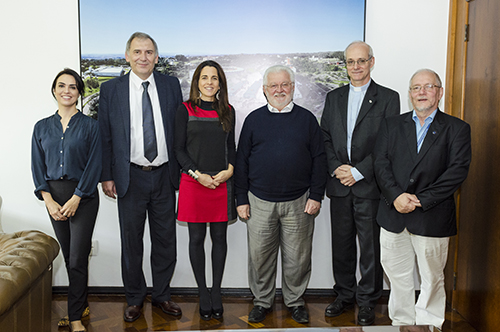 Reitor da Universidade Católica de Córdoba visita a Unisinos