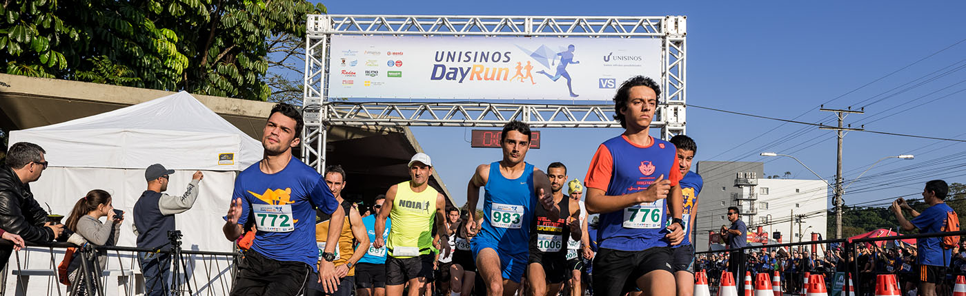 Mil corredores movem a 1ª Unisinos Day Run