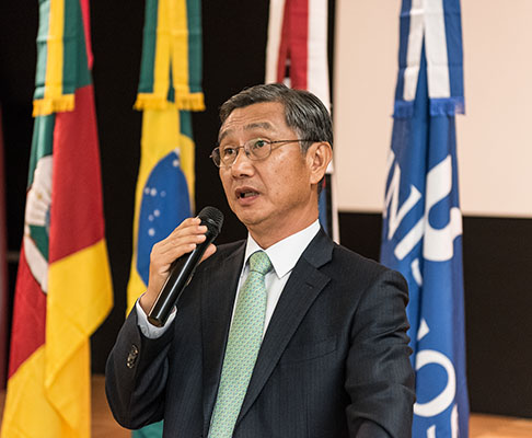 Embaixador sul-coreano ministra aula inaugural de Relações Internacionais