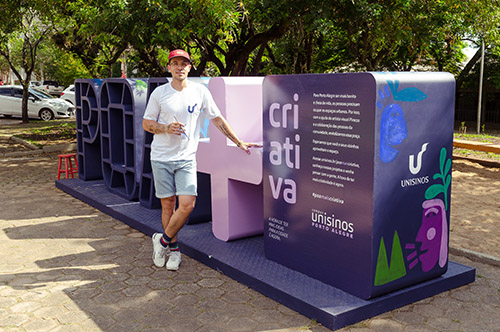 Unisinos revitaliza praça em frente à Escola Imperatriz Leopoldina