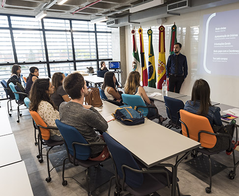 Campus Unisinos Porto Alegre recebe alunos estrangeiros