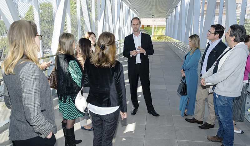 Pan American School Porto Alegre visita Unisinos