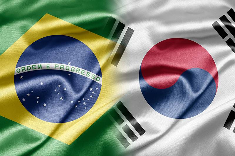 Concurso de frases sobre Brasil e Coreia