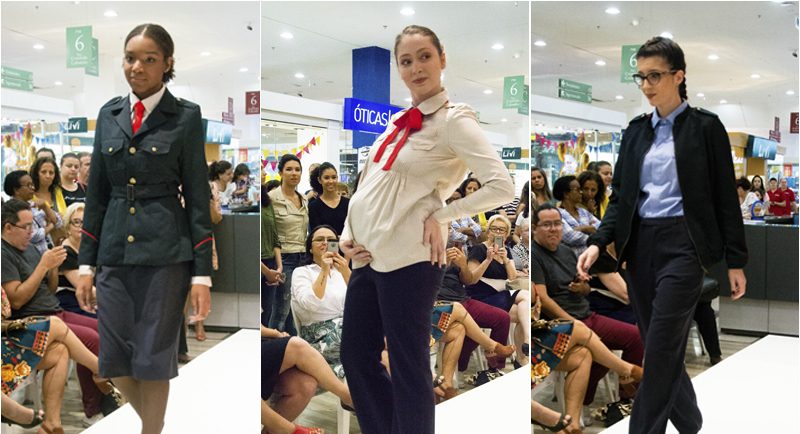 Desfile apresentou novo fardamento feminino do Corpo de Bombeiros