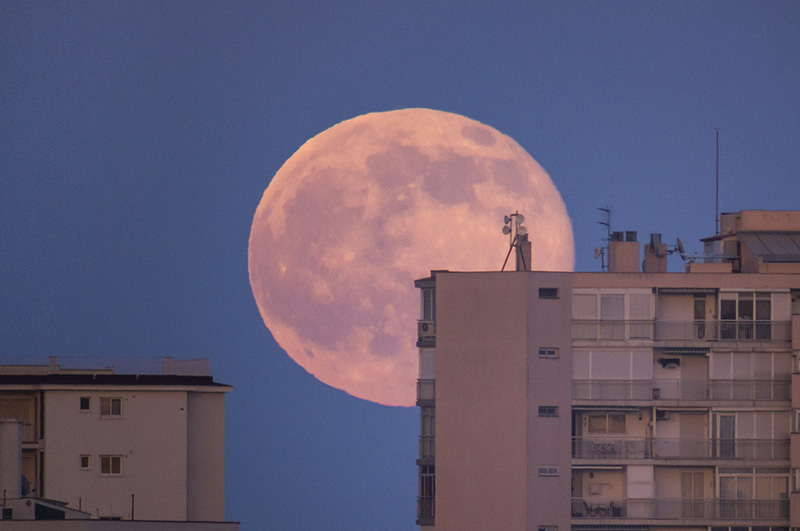 Atrações do céu de verão