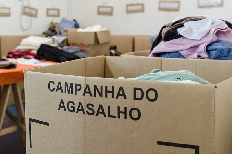 Inicia a Campanha do Agasalho 2019