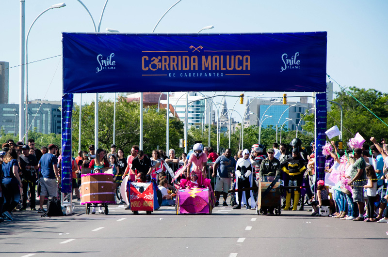 Corrida Maluca de Cadeirantes é neste sábado