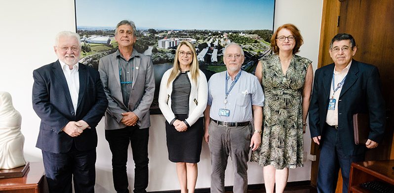 Diretores da FAPERGS visitam a Universidade