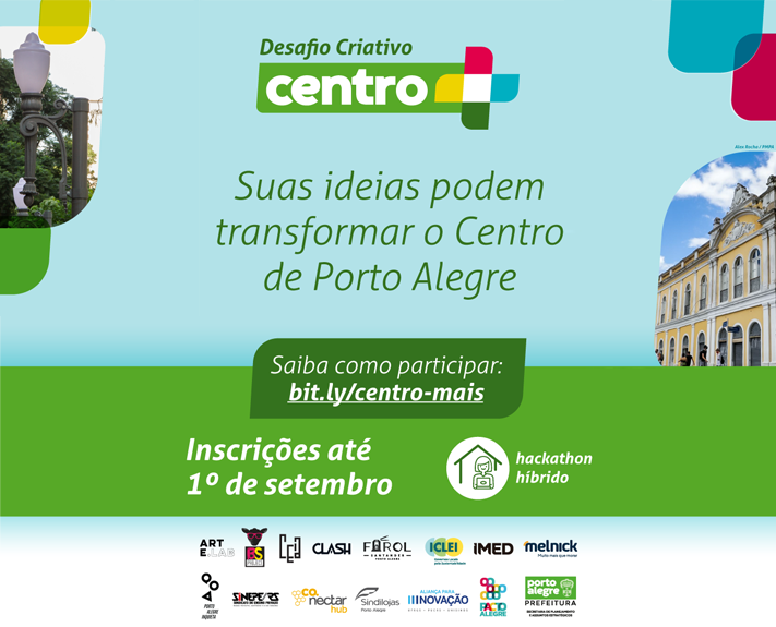 Desafio Criativo vai repensar o Centro de Porto Alegre