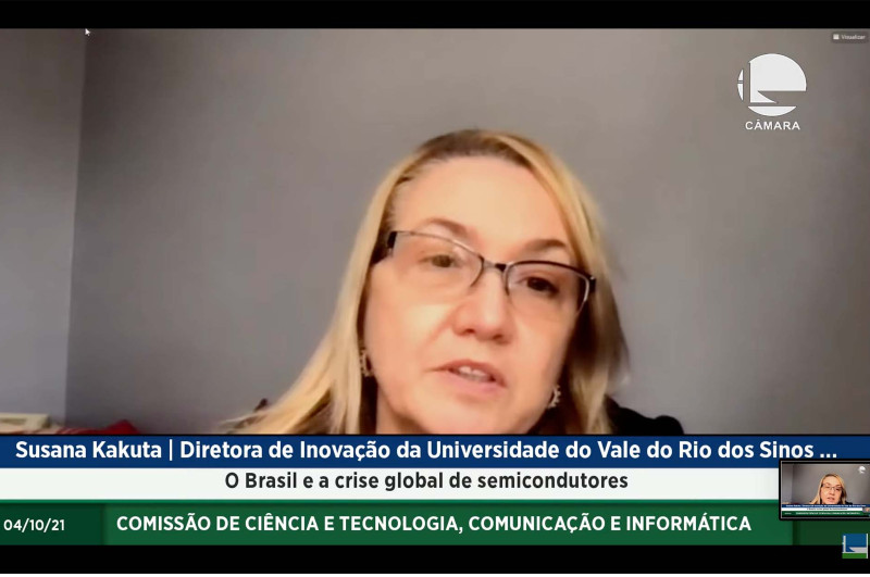 CEO do Tecnosinos participa de audiência pública na Câmara dos Deputados sobre os impactos da crise global de semicondutores no Brasil