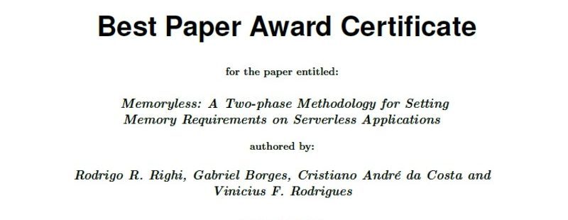 Professores da Unisinos são premiados com artigo em Conferência Internacional