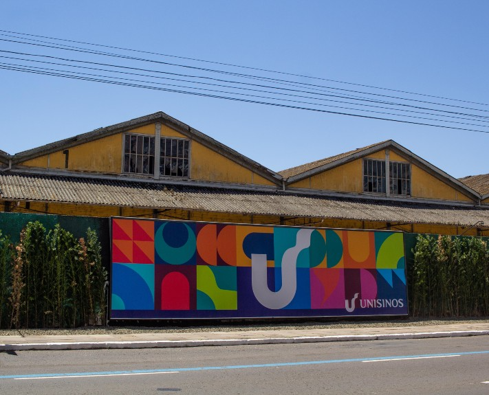 Unisinos no Muro da Mauá