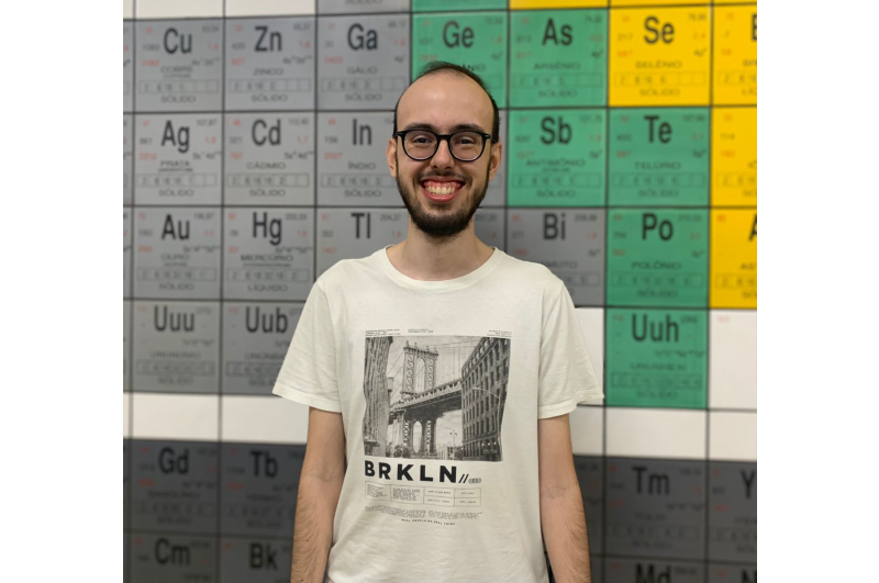 Aluno de Engenharia Química é medalhista na Olimpíada Brasileira do Ensino Superior de Química