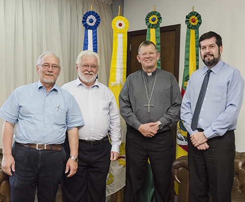 Arcebispo visita a Unisinos