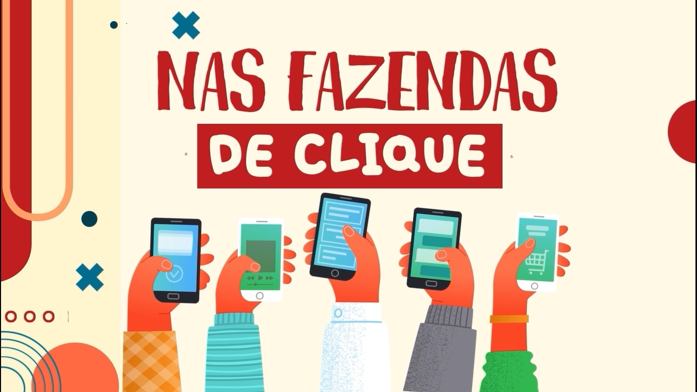 Desenho animado mostra condições de trabalho em fazendas de clique no Brasil