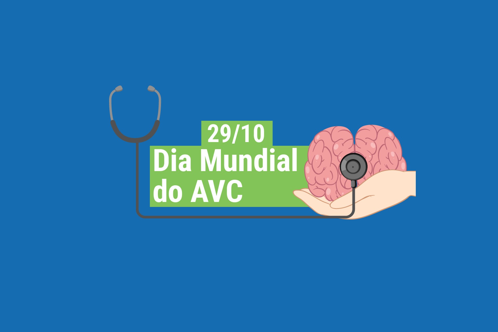 O Dia Mundial do AVC conscientiza a população de uma perigosa doença