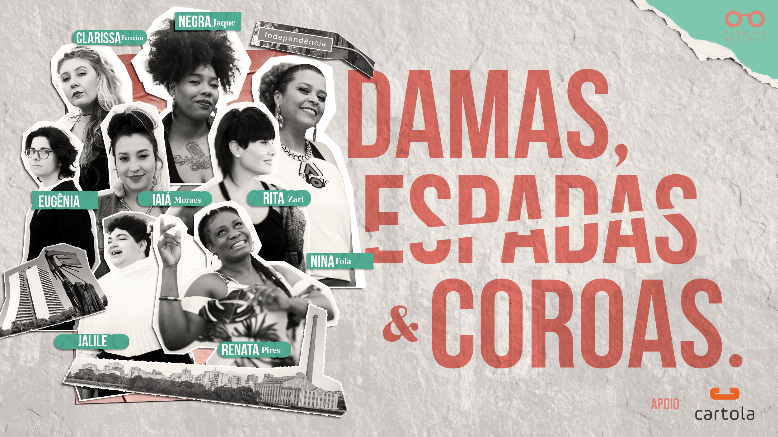 Sigmund Records apresenta: Damas, Espadas & Coroas