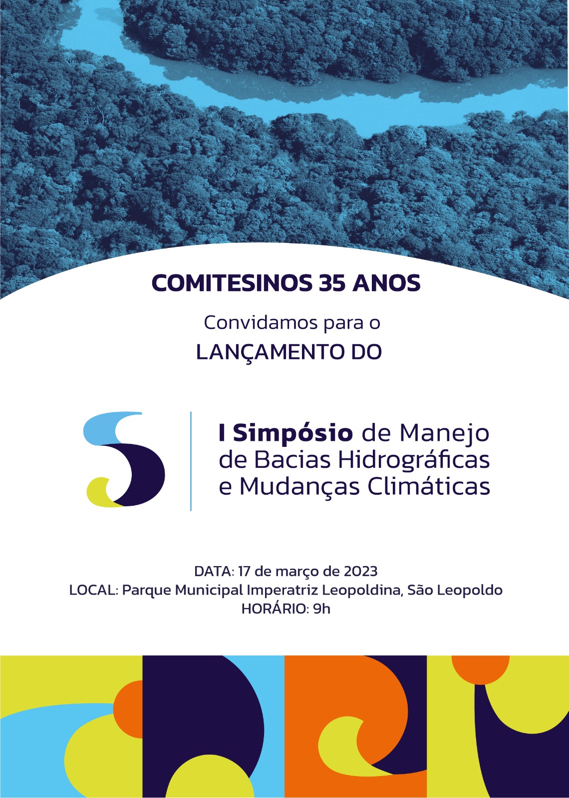 Lançamento do I Simpósio de Manejo de Bacias Hidrográficas e Mudanças Climáticas