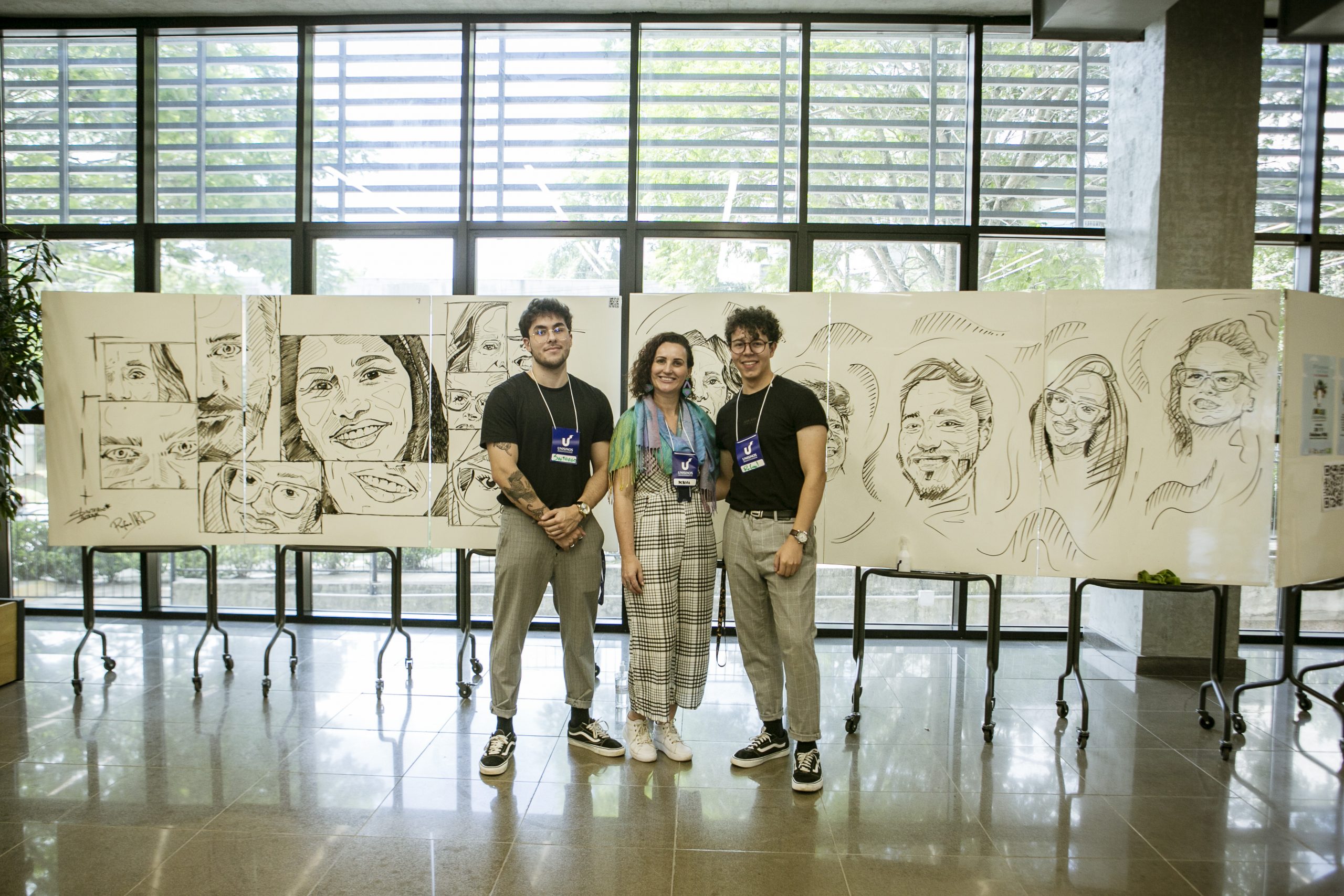 Arte urbana de alunos da Unisinos será exposta no Muro da Mauá