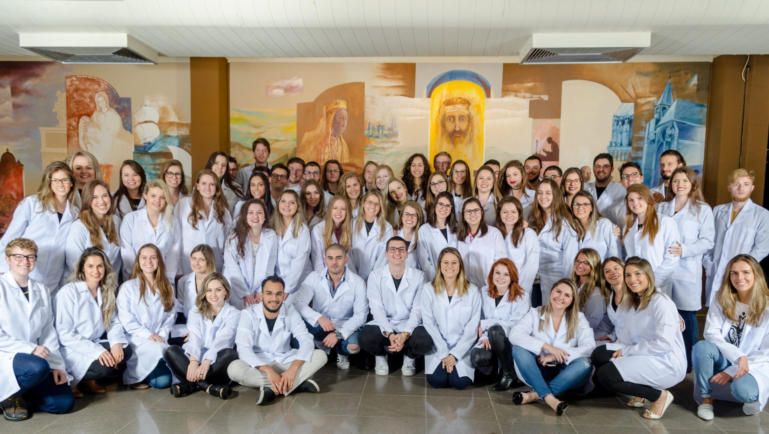 Formatura da 1ª turma de Medicina da Unisinos 