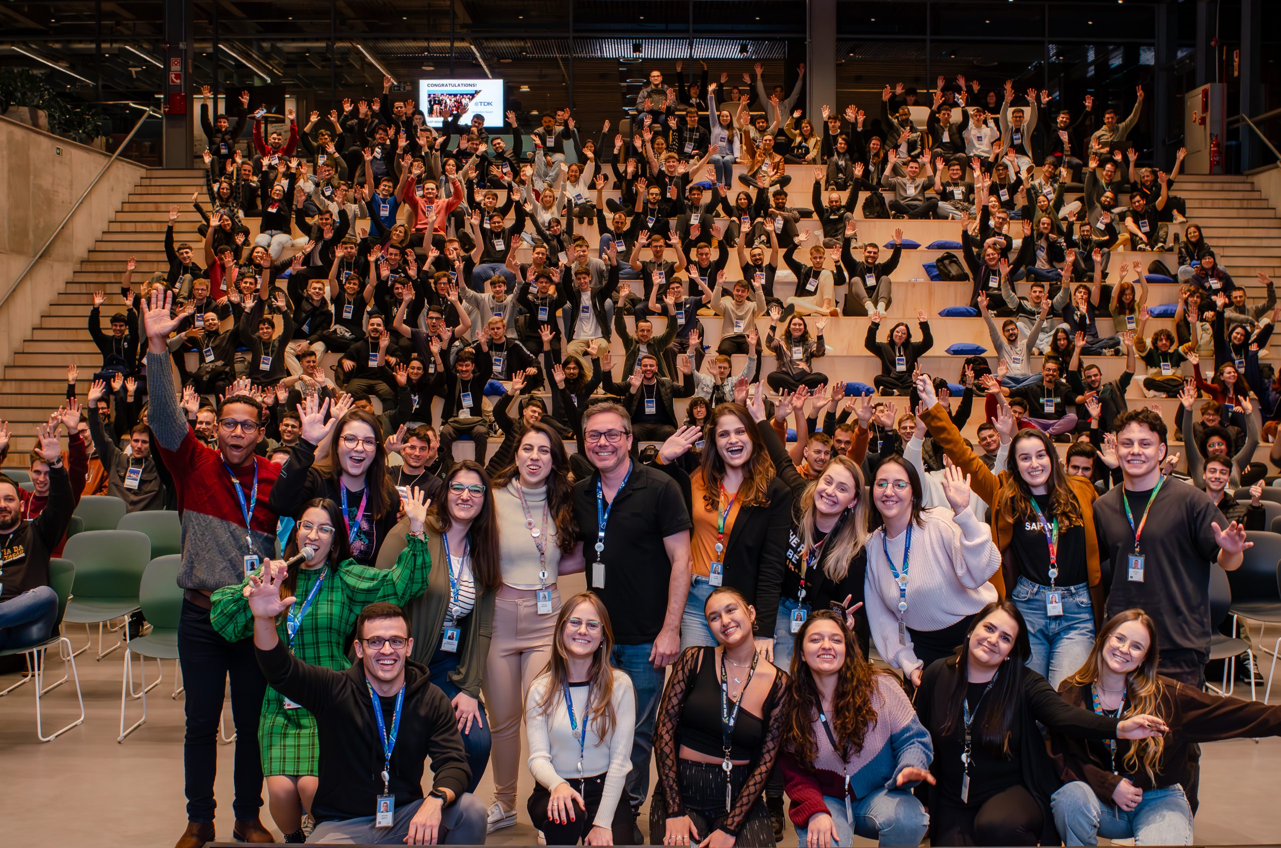 Aula inaugural dos cursos de TI na SAP 