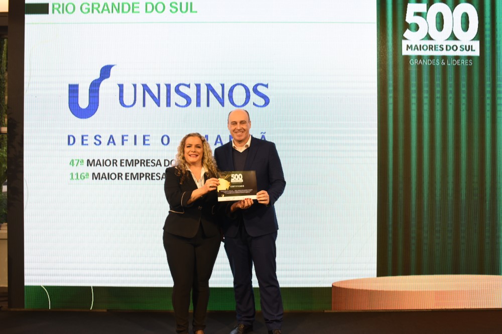 Unisinos está entre as melhores empresas da Região Sul em ranking do Grupo Amanhã 
