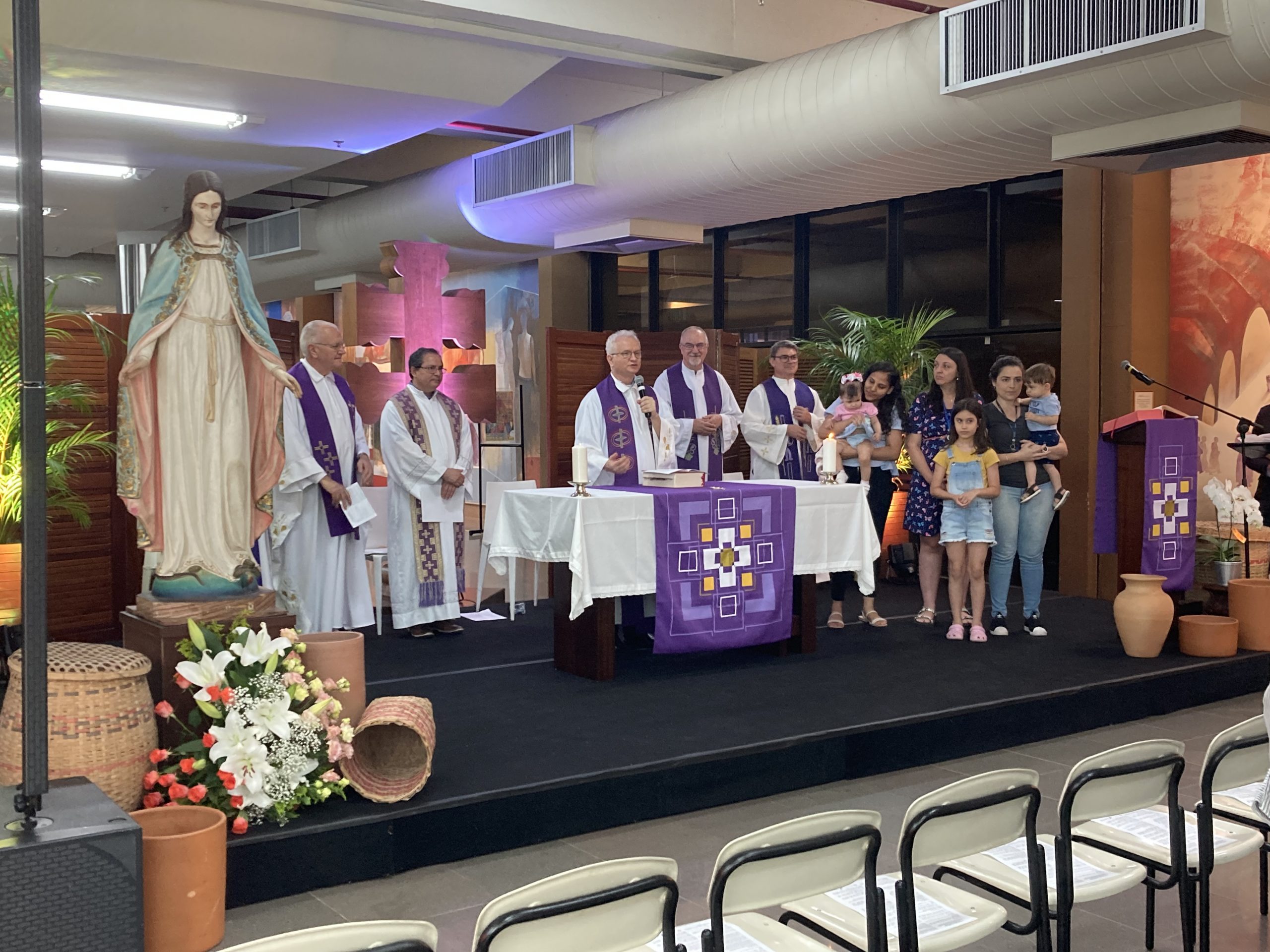 Missa de Natal é celebrada na Unisinos