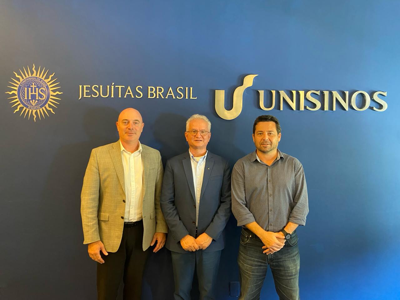 Reitor da Unisinos recebe presidente da Federação Israelita