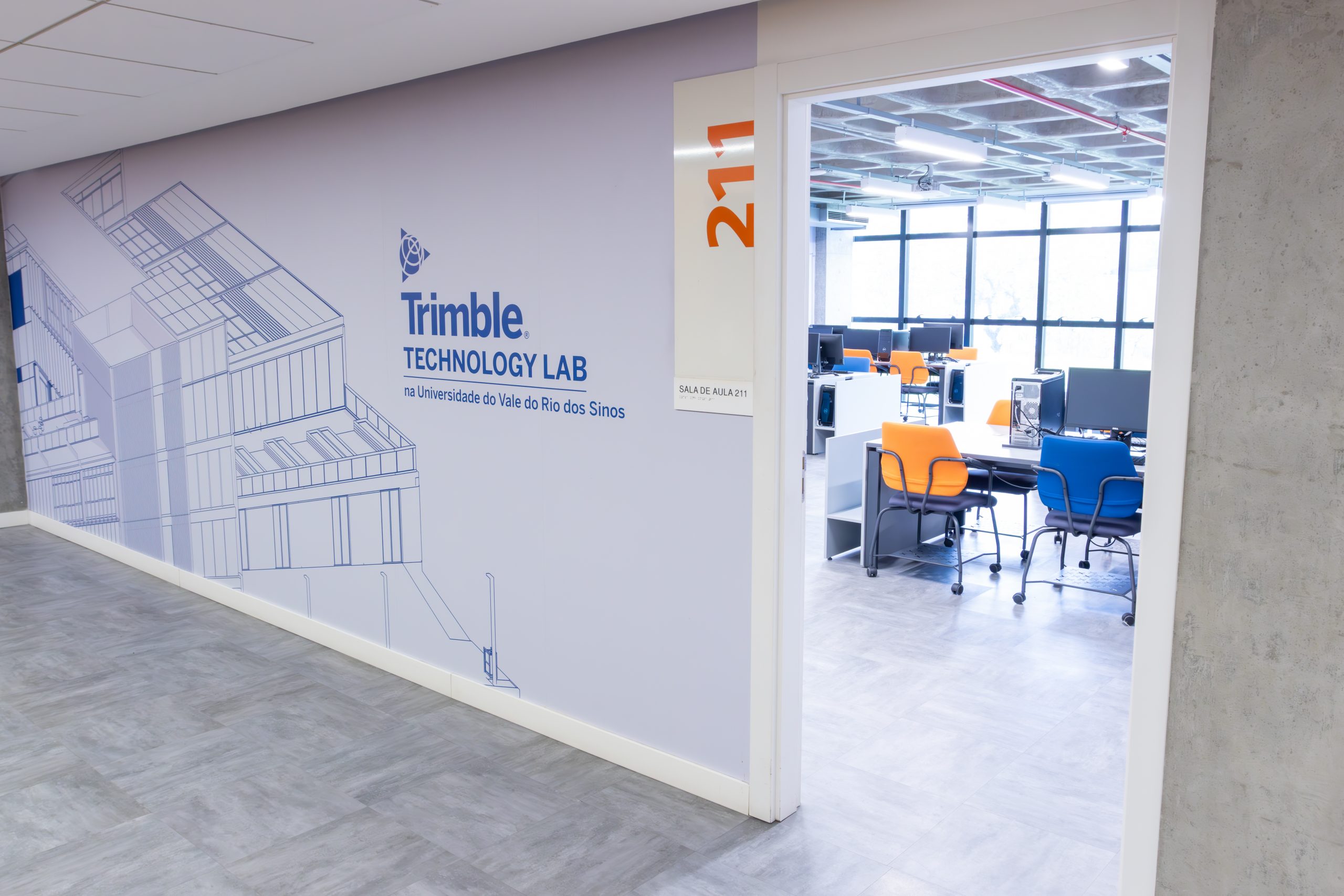 Unisinos conta com laboratórios da Trimble