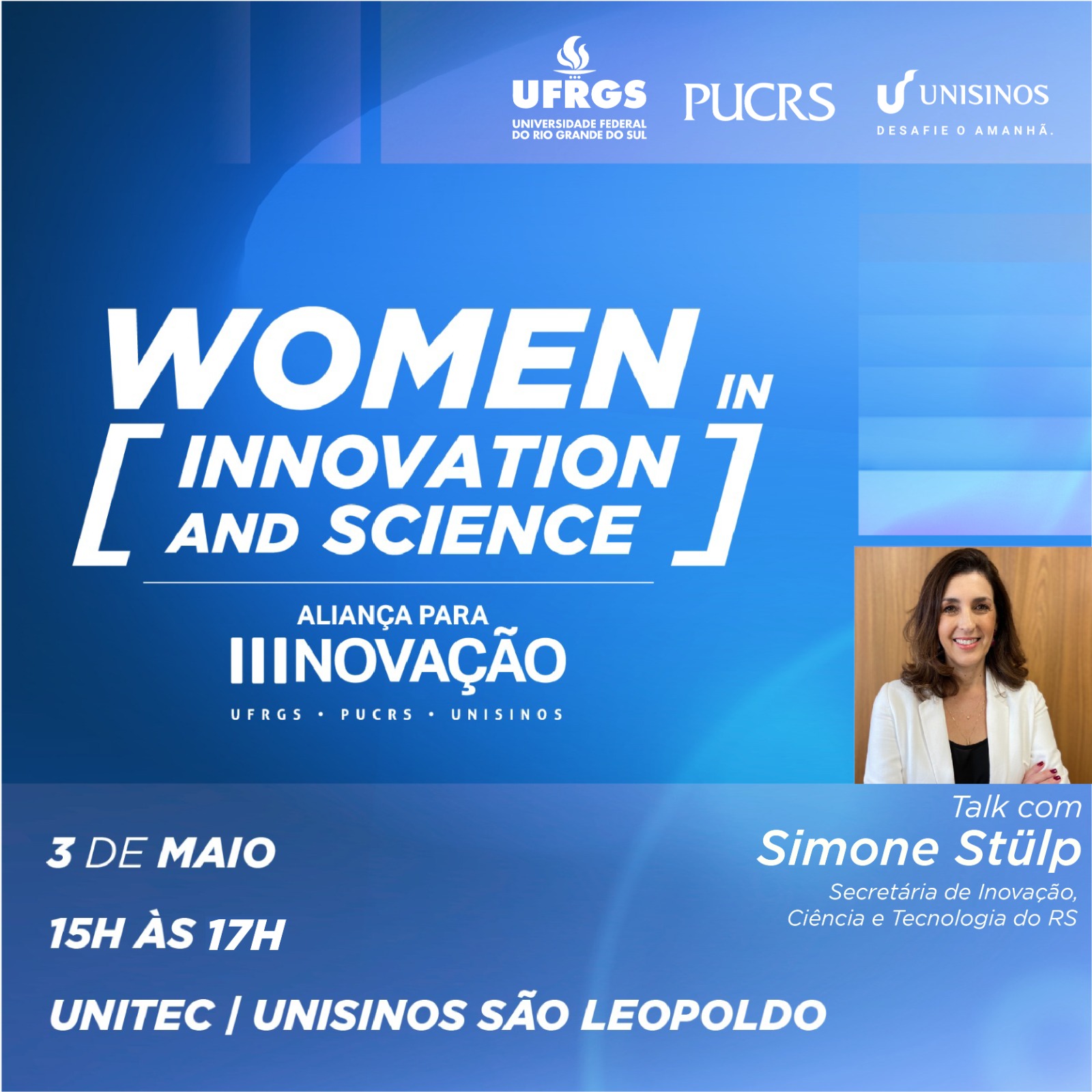 Evento promovido pela Aliança para Inovação ocorrerá na Unisinos 