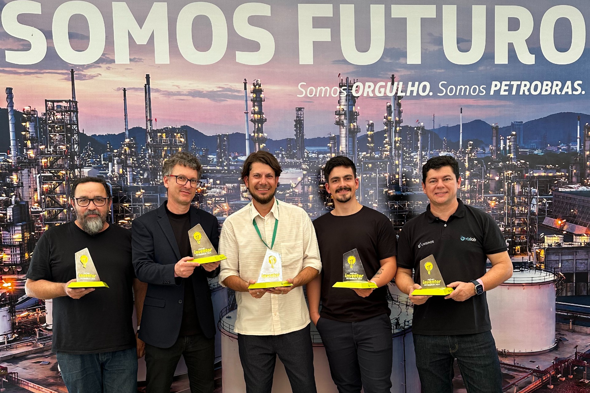 Professores e pesquisadores da Unisinos recebem o Prêmio Inventor Petrobras