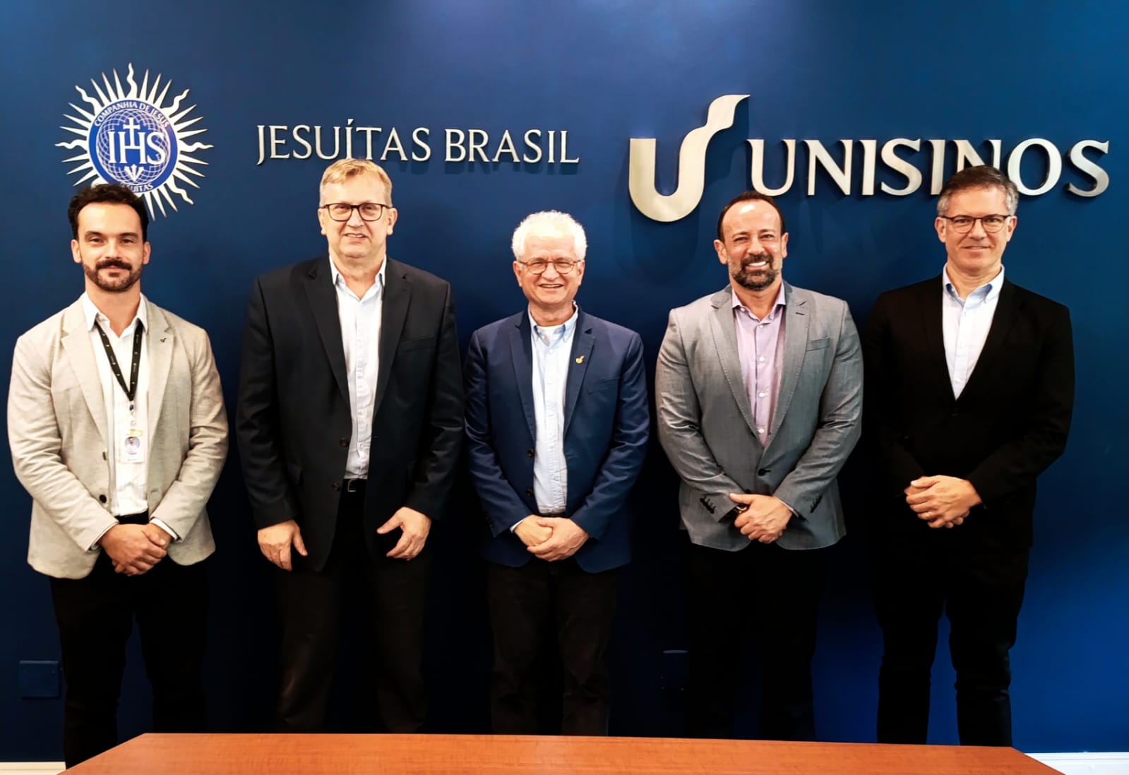 Reitor recebe visita de Cláudio Guenther, presidente da Stihl
