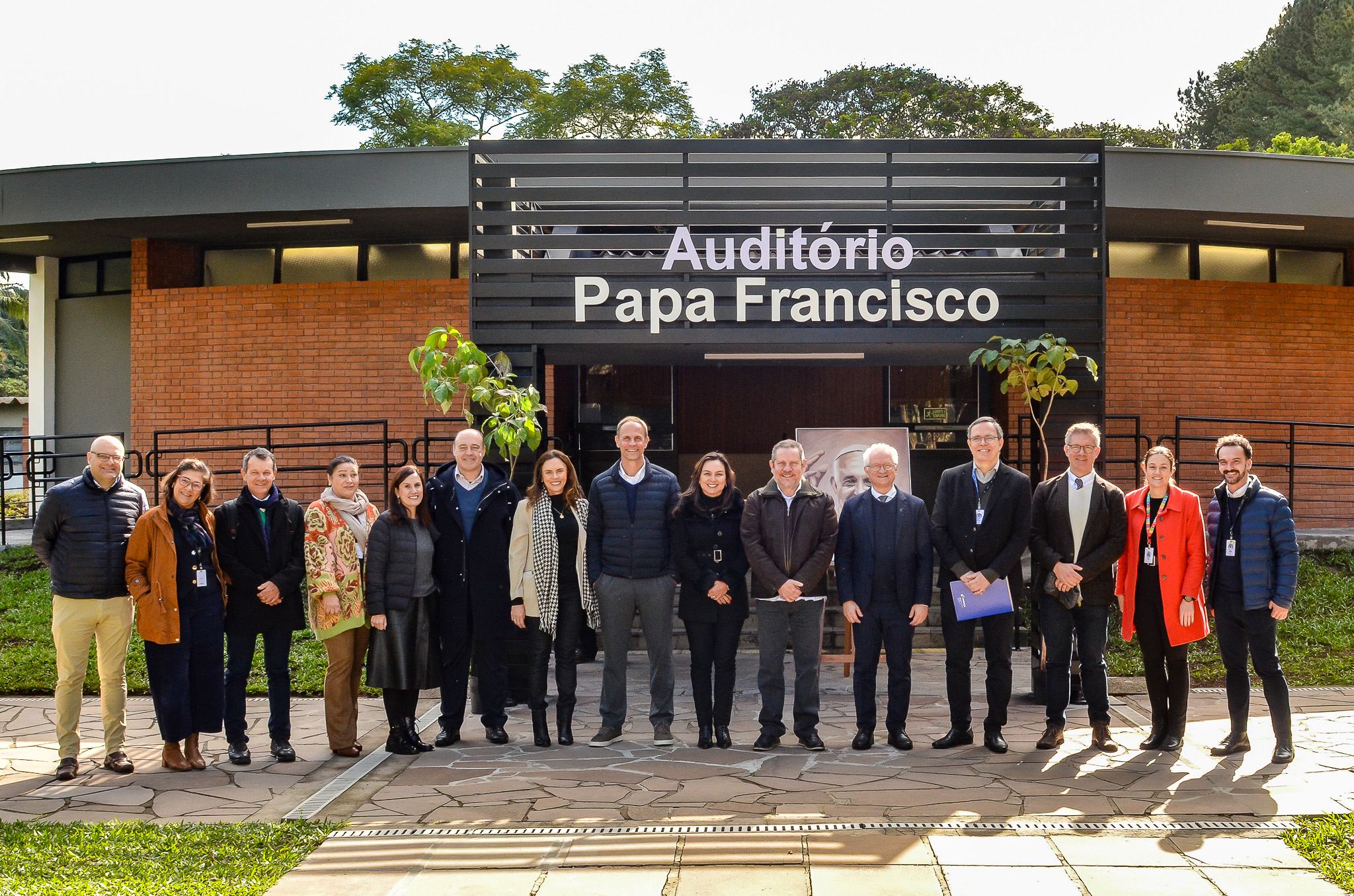 Unisinos inaugura Auditório Papa Francisco e apresenta novo plano de desenvolvimento do seu ecossistema universitário