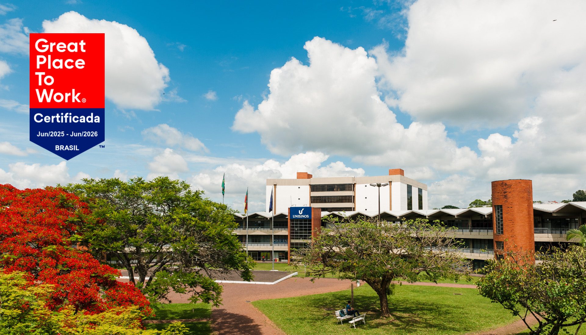 Unisinos recebe o selo GPTW e é reconhecida como um excelente lugar para trabalhar 