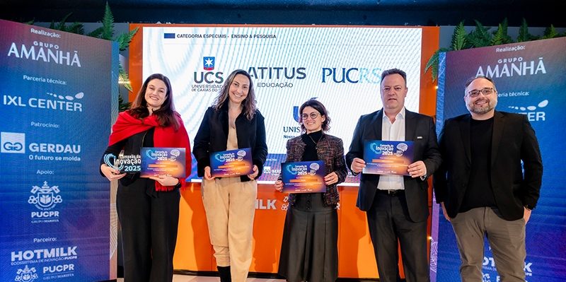 Unisinos e o Tecnosinos foram reconhecidos pelo prêmio Campeãs da Inovação