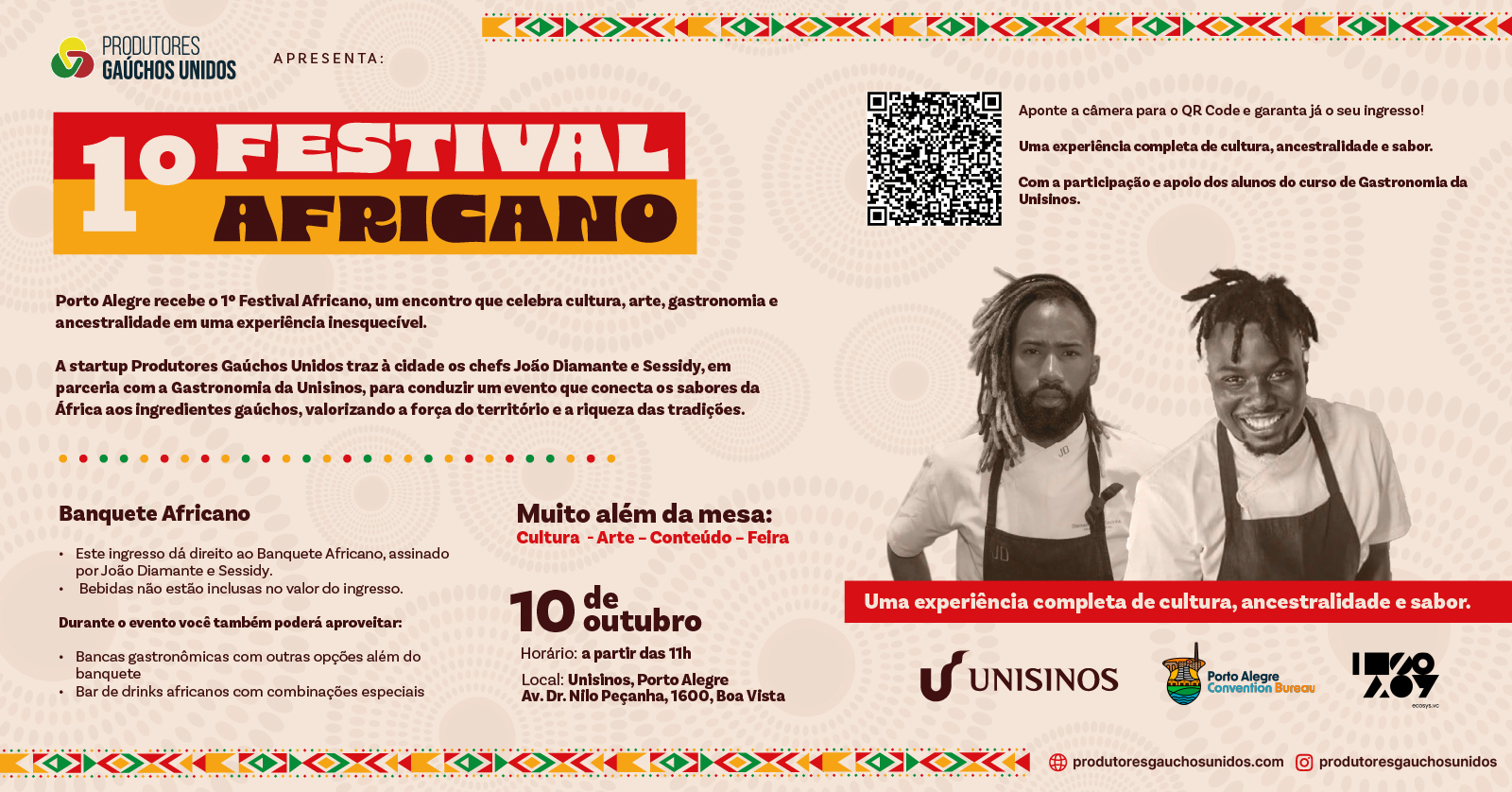 Porto Alegre recebe o 1º Festival Africano